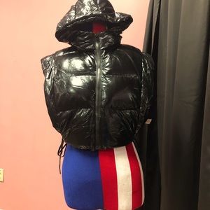 Outer Limits Metallic Half Jacket (Black)